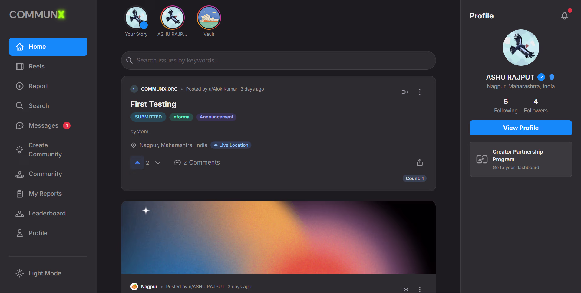 COMMUNX Platform Hero Image